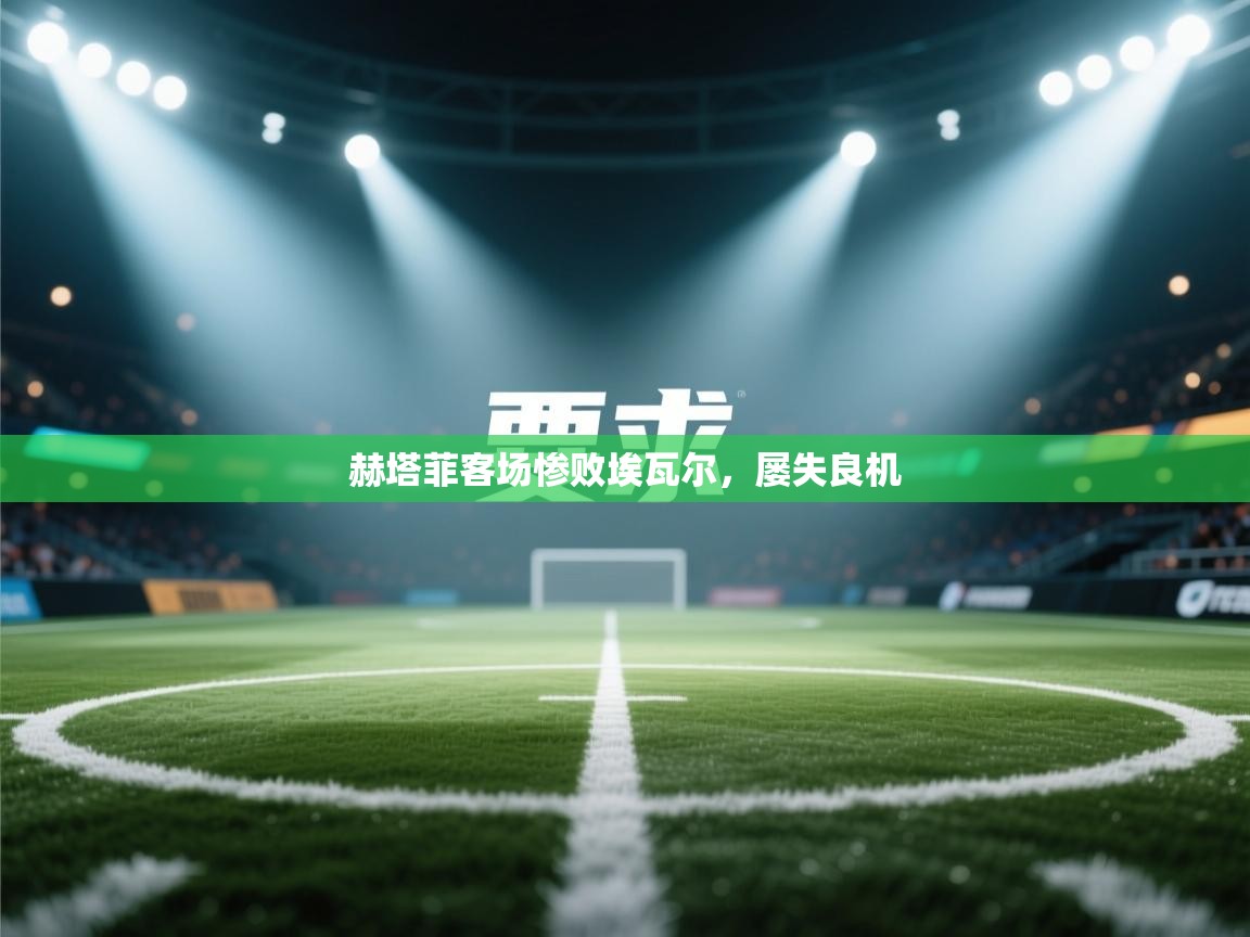 赫塔菲客场惨败埃瓦尔，屡失良机