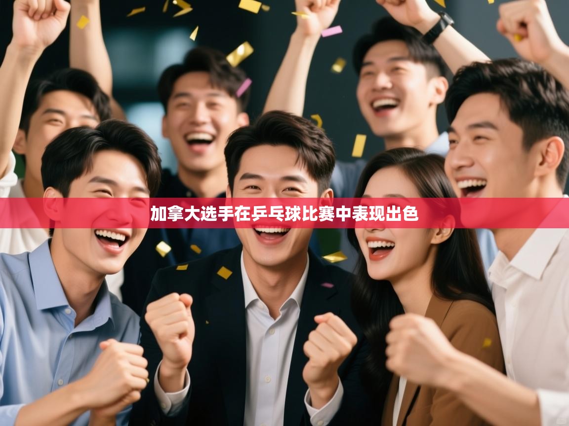 加拿大选手在乒乓球比赛中表现出色